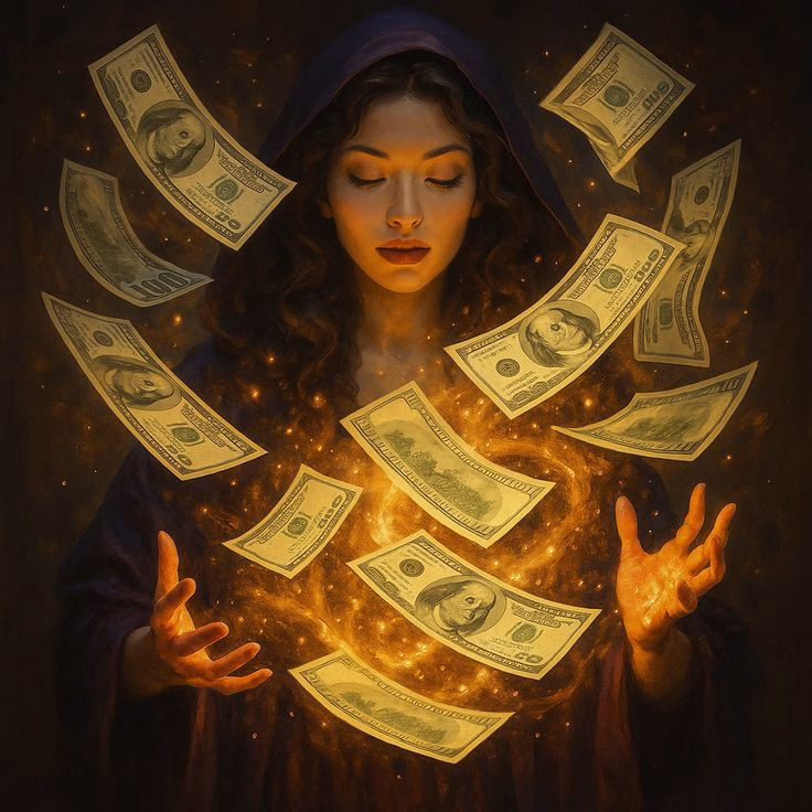 Prosperity summoning magic by Dokita Mukisa