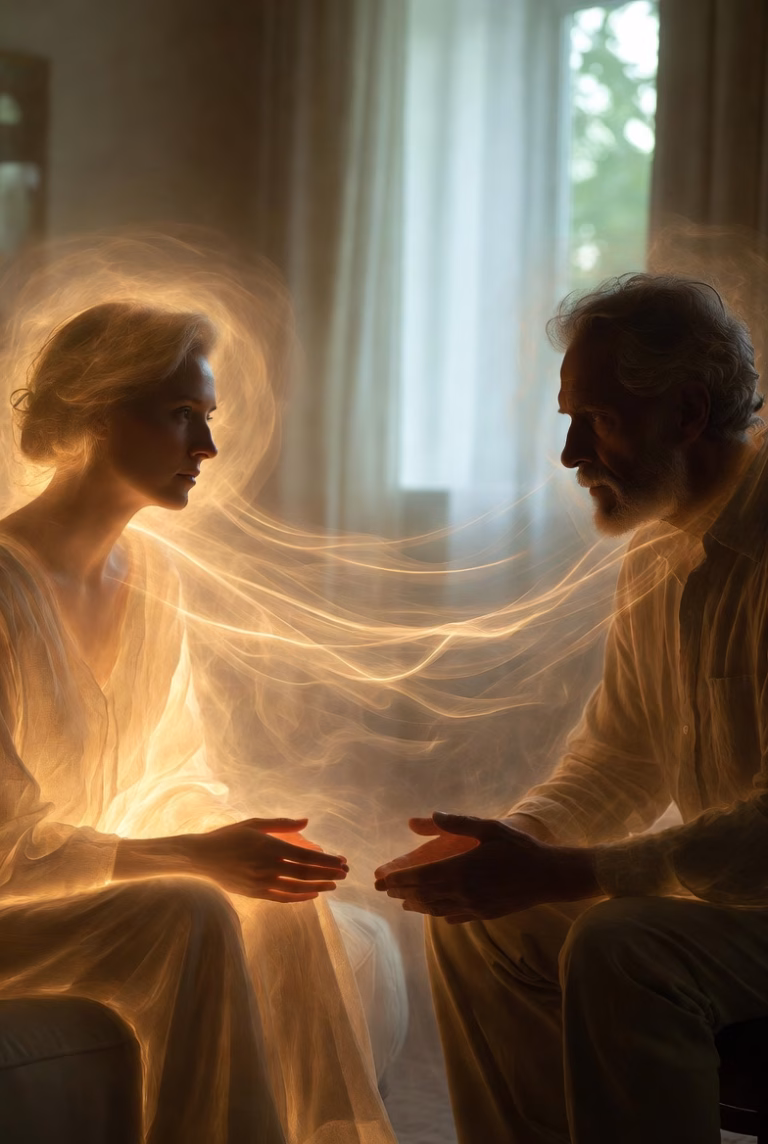how spiritual energy transfers between people